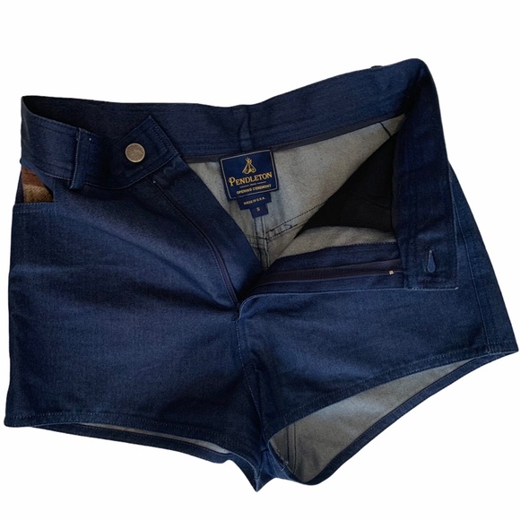 RARE Pendleton Meets Opening Ceremony Denim Shorts - Picture 5 of 16
